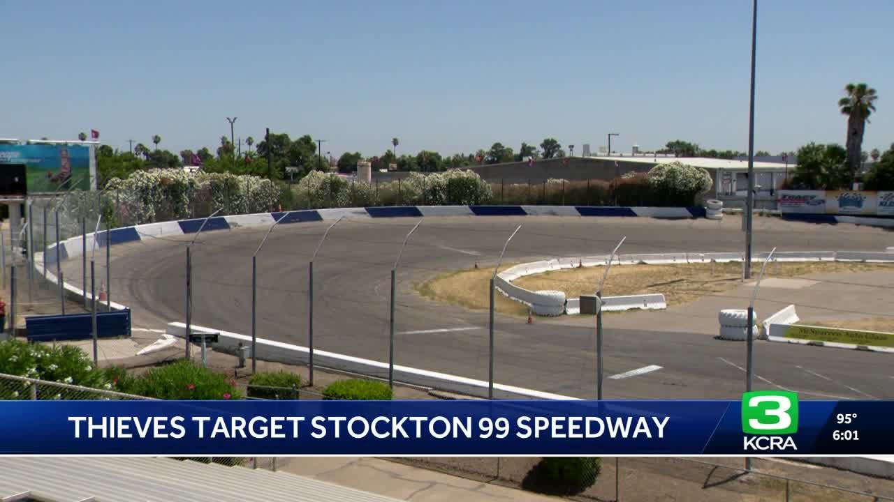 Thieves target Stockton 99 Speedway, steal thousands of dollars in racing equipment