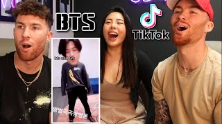 WHO MAKES THESE?! BTS TikToks REACTION 😂😭