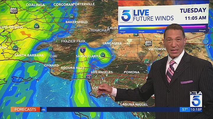 KTLA 5 News weather forecast - Sunday Nov. 23, 2025