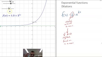 Exponential Functions Dilations