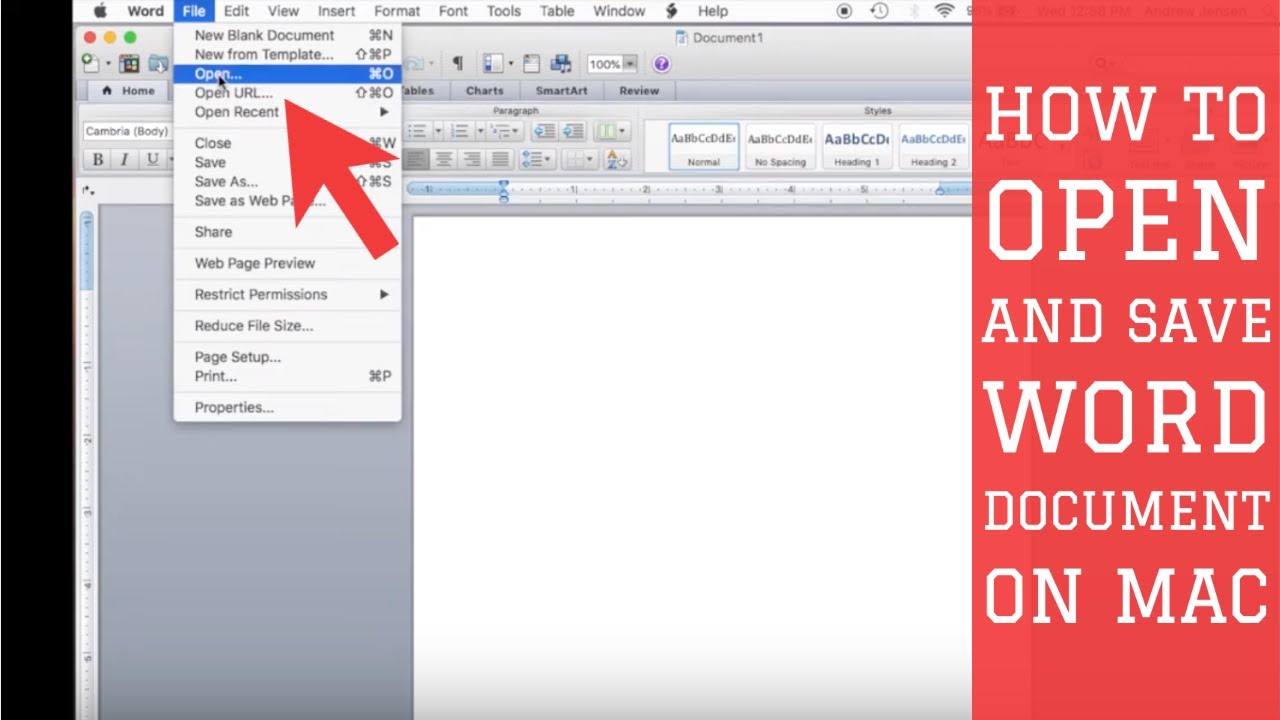 can i change the default save location in word for mac 2018