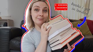 📚 Pre-orders, charity shop finds, and book goodies from London!