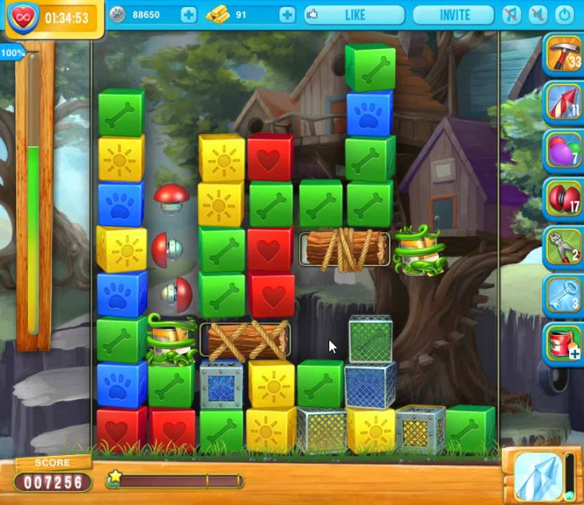 Pet Rescue Saga level 1133 no hammers 😈 ►TOBIAS DEAMON◄