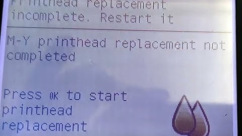 HOW TO FIX: "Printhead Replacement Incomplete. Restart It." HP Designjet Txxx and Zxxx Series