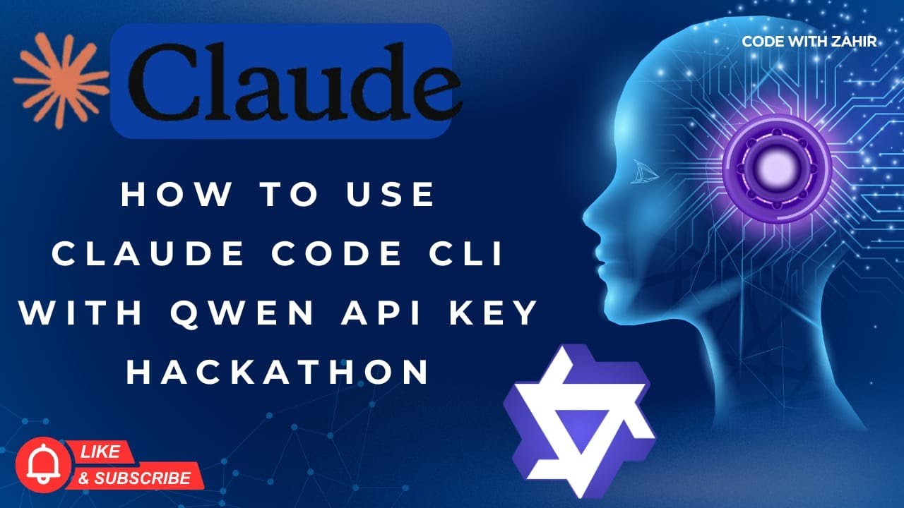 how to use claude code with qwen models for free on... Setup Claude Code With Qwen API Key | Claude Code | Qwen | GIAIC ...