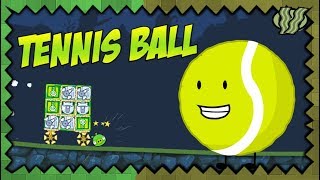 TENNIS BALL! (BFDI) - Bad Piggies Inventions screenshot 1