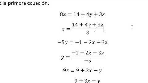 Metodo de Gauss Seidel