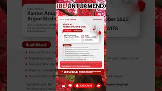 LOWONGAN KERJA TERBARU DI PT. Dexa Medica #loker #lowongankerja #kerja #infoloker #job #karir #jobs