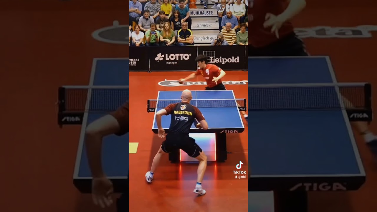 Crazy behind-the-back shot in TTBL Play-off match 😳🤯