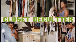 Closet/Wardobe Declutter + Fall Capsuel Wardobe Switchover | Decluttering to Minimalism screenshot 1