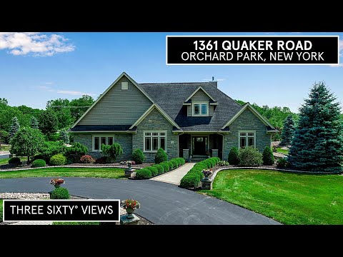 1361 Quaker Rd, Orchard Park, NY home video tour