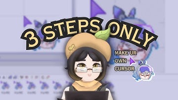 Make ur OWN PC cursor | NO drawing skill required !!