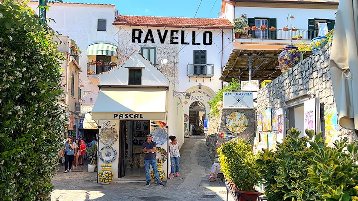 [4K]Italy Summer Walk : Ravello/The most beautiful...