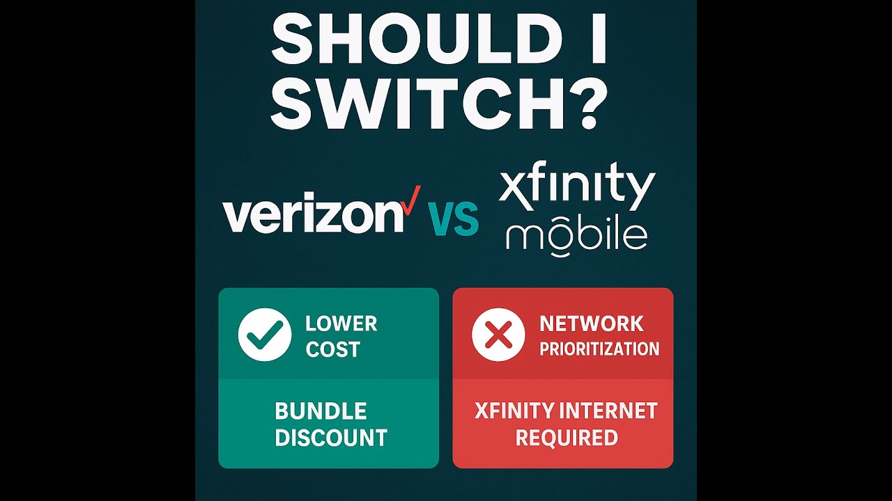 Should I Switch from Verizon to Xfinity Mobile?