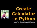 Calculator Using Python with Ritu