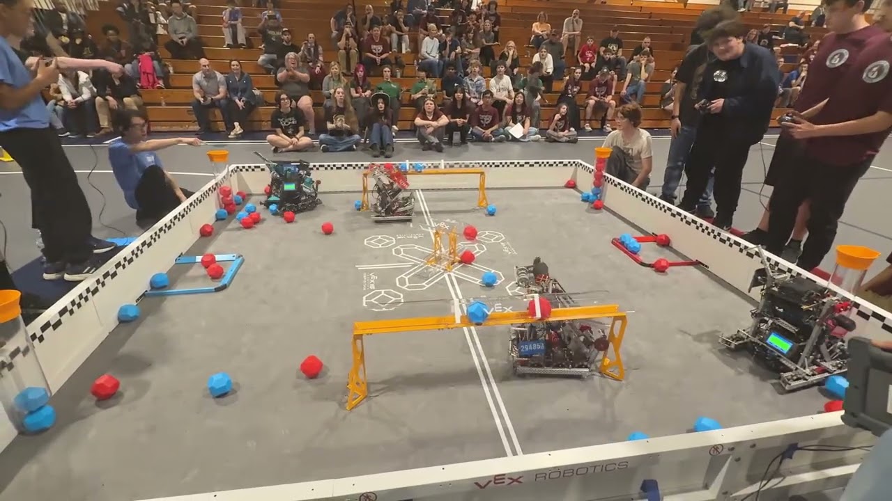 VEX Push Back Lowcountry Last Chance Qualifier HS Finals 9447A/9623F VS 29485B/3796G (winners)