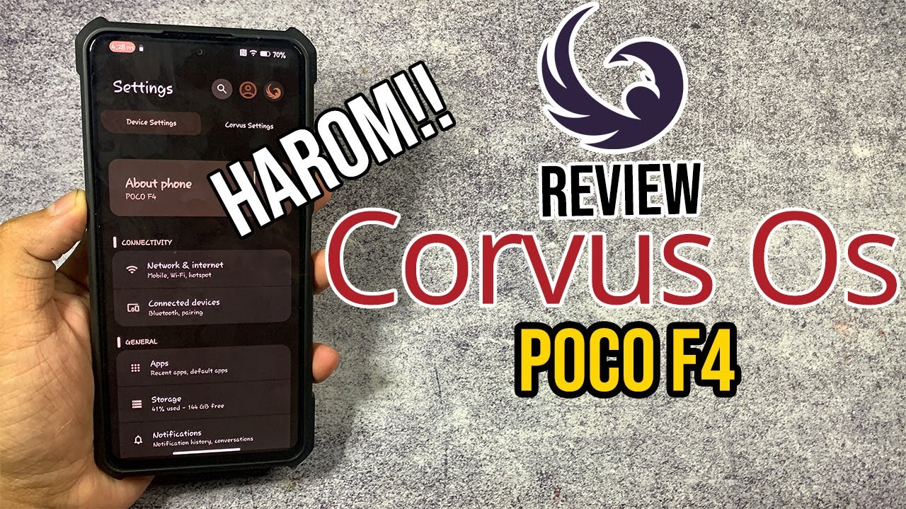 Rom Gaming Kah? - Review Custom Rom Corvus Os 12L pada Poco F4 ...