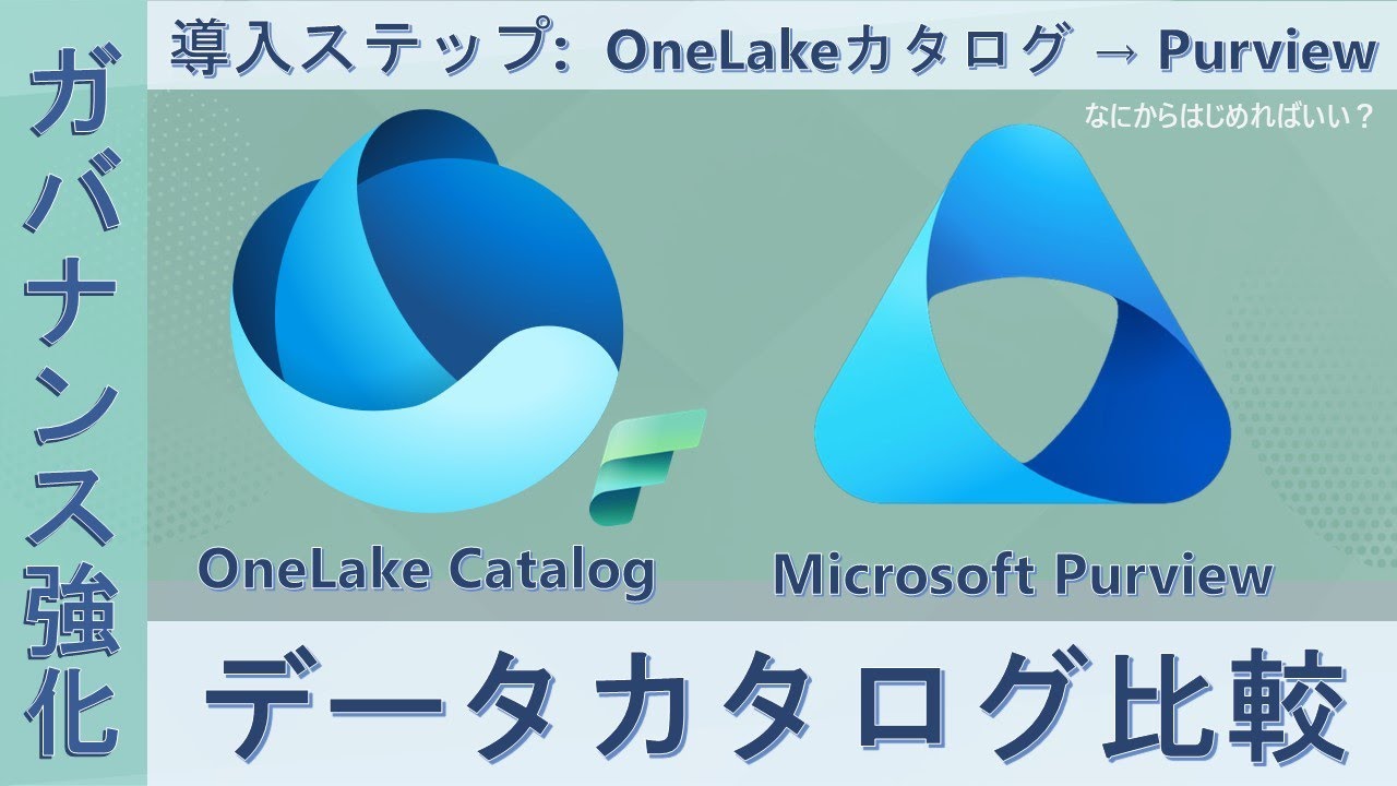 Difference between Microsoft Fabric OneLake Catalog and Purview