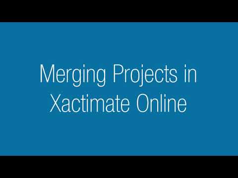 Xactimate Xpert Tip: Merge projects (Mobile to Online or Desktop)