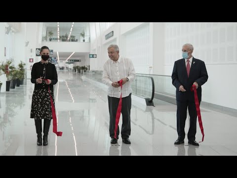 Inauguración de la extensión de la terminal 2 del Aeropuerto Internacional de la Ciudad de México