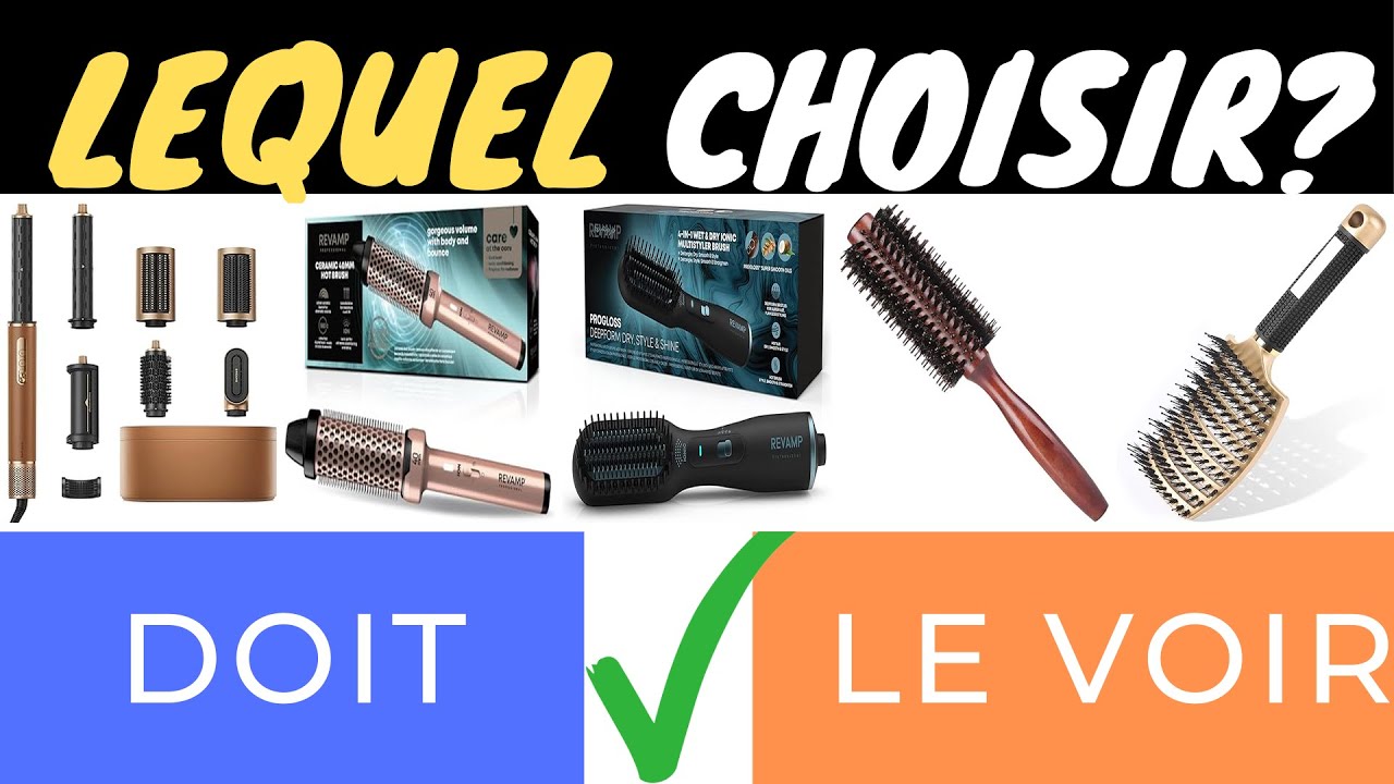 🎉 DÉCOUVREZ LES MEILLEURES BROSSES DE SÉCHAGE DES CHEVEUX EN 2025 ! 💇‍♀ ...