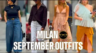 Early Fall Fashion in Milan | Street Style & Outfit Ideas