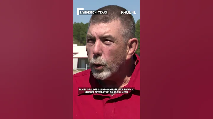 Audrii Cunningham's family asks for privacy as search for missing girl continues #shorts