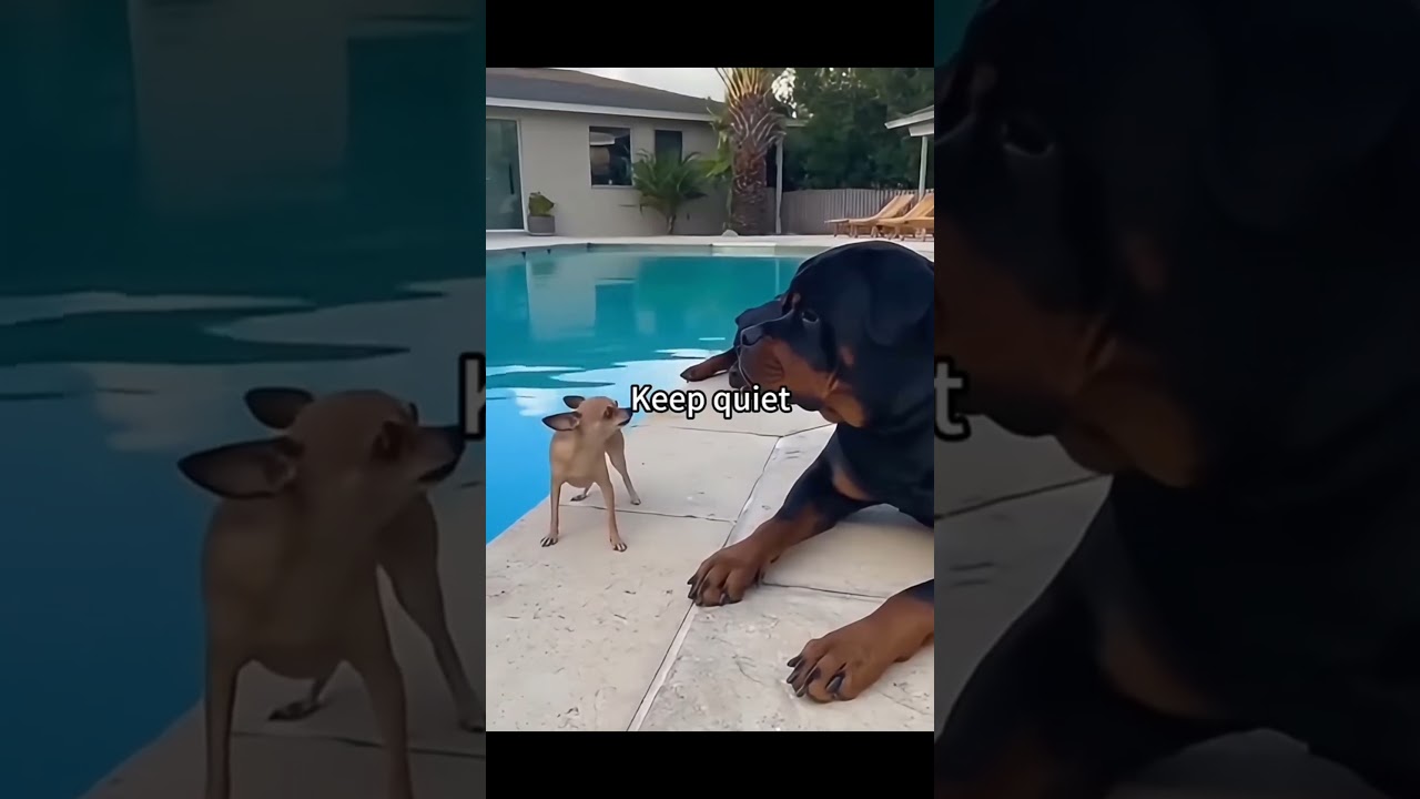 big dog Vs small dog race