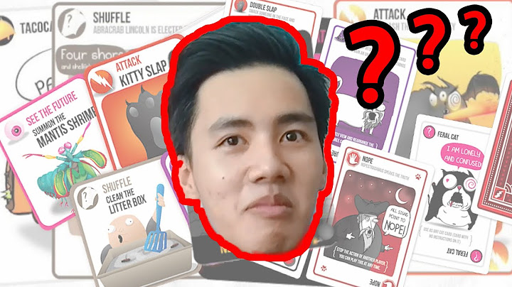 Hướng dẫn chơi bo bài exploding kittens