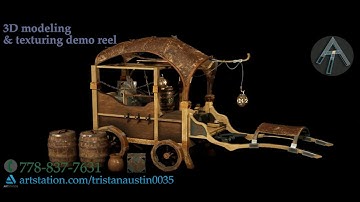 3D modeling an Texturing Demo Reel