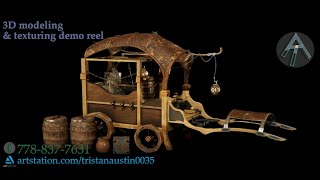 3D modeling an Texturing Demo Reel