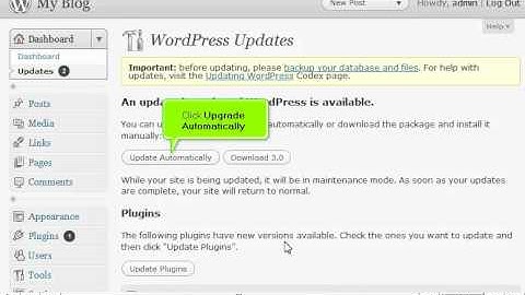 How to update your WordPress installation - 4GoodHosting Support