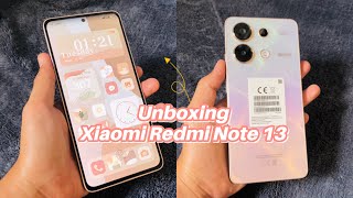 ✨Xiaomi Redmi Note 13 Unboxing + Aesthetic Setup | Ocean Sunset