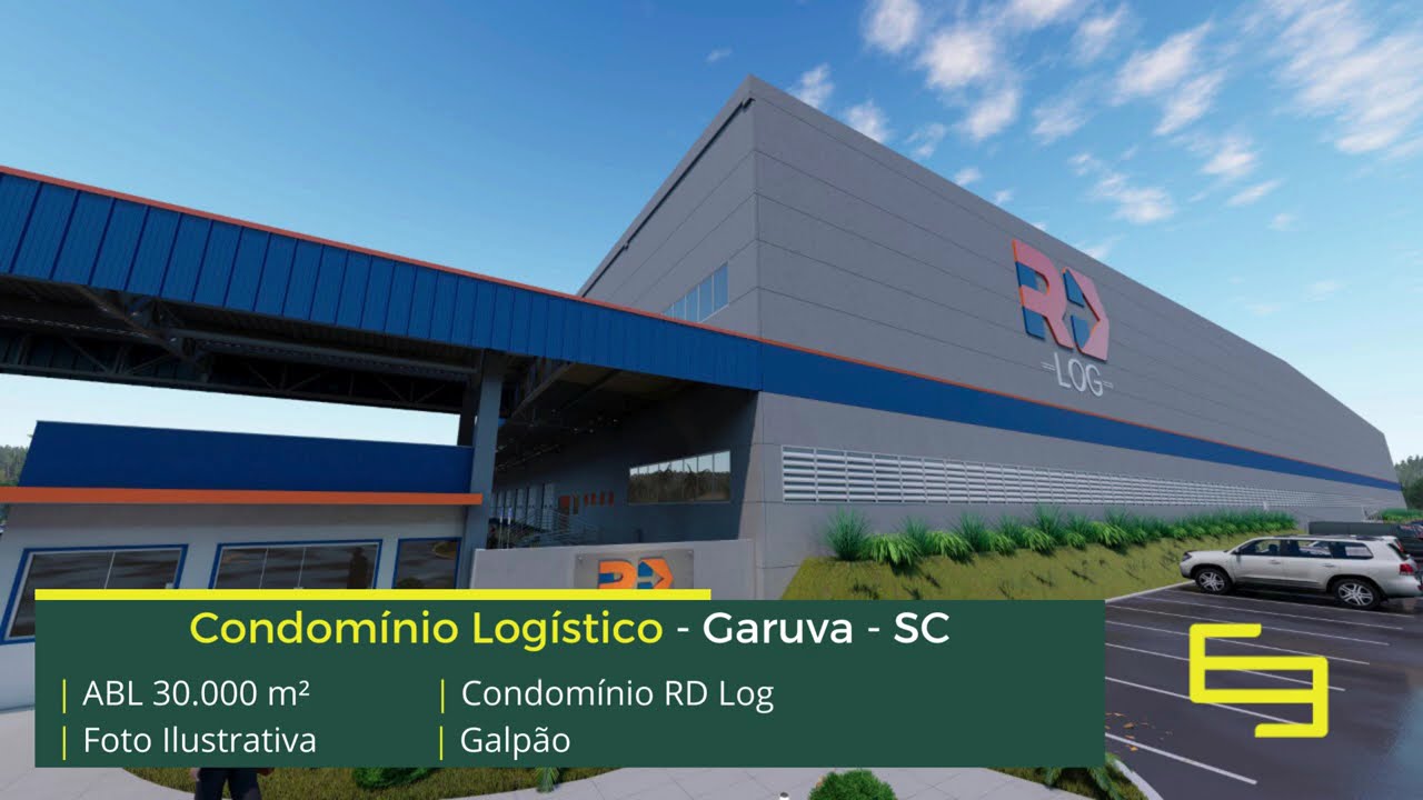 Galpão Logístico em Garuva - RD LOG Garuva