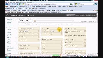 WordPress: Thesis Theme - How to Add New Page Nav Menu