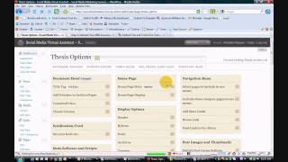 WordPress: Thesis Theme - How to Add New Page Nav Menu