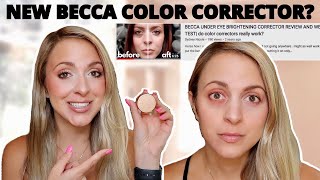 IS THE SMASHBOX UNDER EYE BRIGHTENING CORRECTOR AS GOOD AS THE OG BECCA?| Color Corrector Wear Test