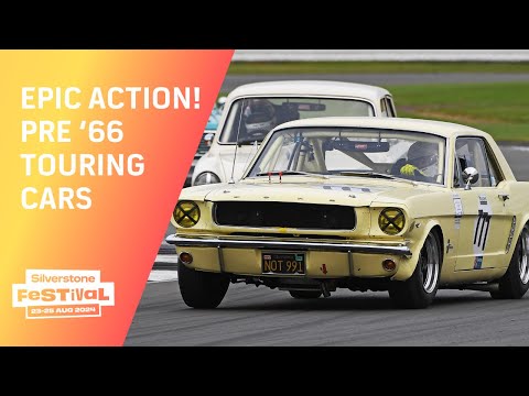 Pure Michigan Mustang Celebration Trophy for Pre '66 Touring Cars | Silverstone Festival 2024