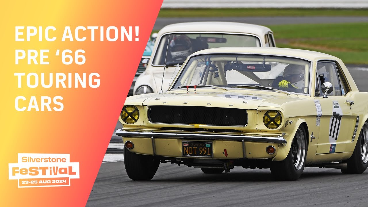 Pure Michigan Mustang Celebration Trophy for Pre '66 Touring Cars | Silverstone Festival 2024