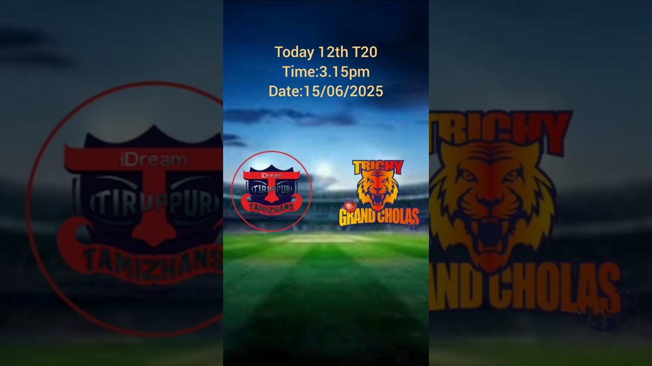 TNPL 12TH MATCH Today..| Who Win The Match..And Playing XI..