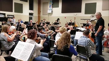 Clip of "Scheherazade" in rehearsal