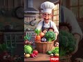 सब्जियों की मजेदार कहानी 🥕😂 | आलू, टमाटर और प्याज की सीख | Funny Vegetable Story Shorts #funny