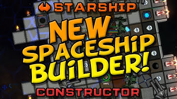 🚀🔨Starship Constructor - NEW SPACESHIP BUILDER! Build, mine, explore and fight!
