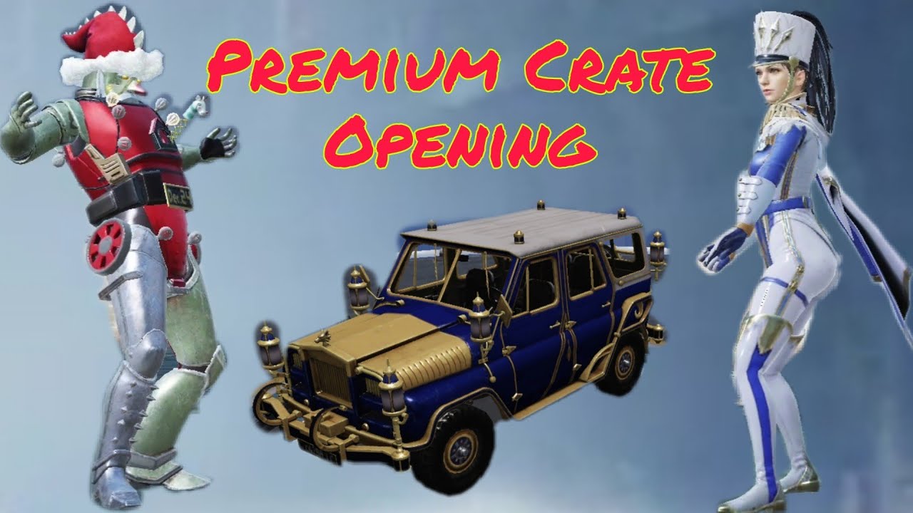 Robo Santa Set Premium Crate Opening PUBG MOBILE | Winter Queen Set