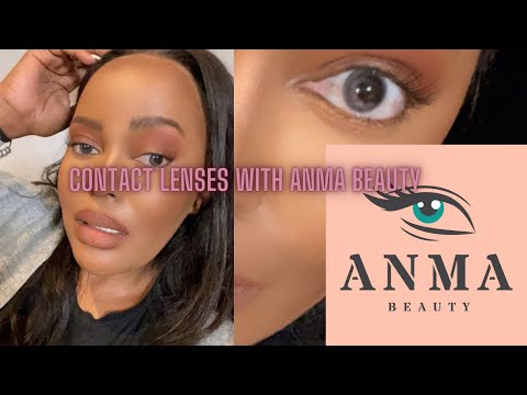 Trying out Contact Lenses with Anma Beauty