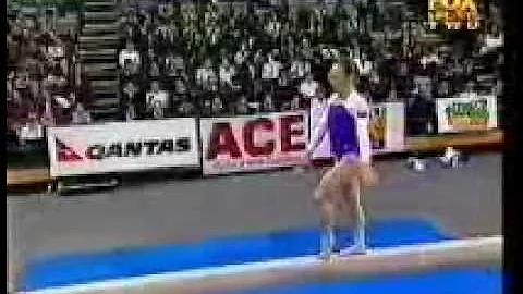 Trudi McIntosh 1999 Australia vs. Spain Beam