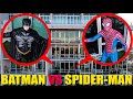 EVIL SPIDER-MAN VS BATMAN AT HAUNTED AIRBNB! (HE JOINED THE CLOWNS)
