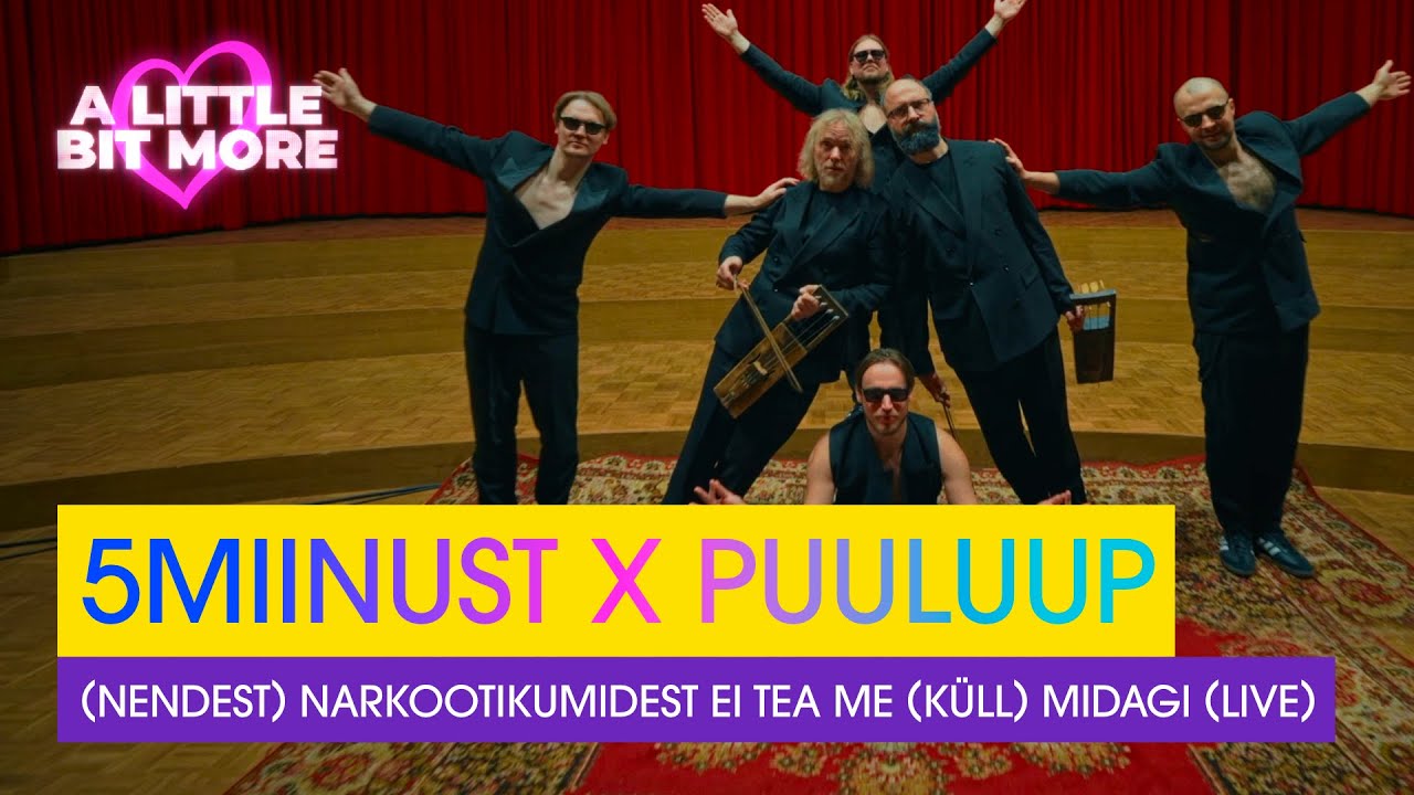 5MIINUST x Puuluup - (Nendest) narkootikumidest ei tea me (küll) midagi | Estonia National Final 🇪🇪