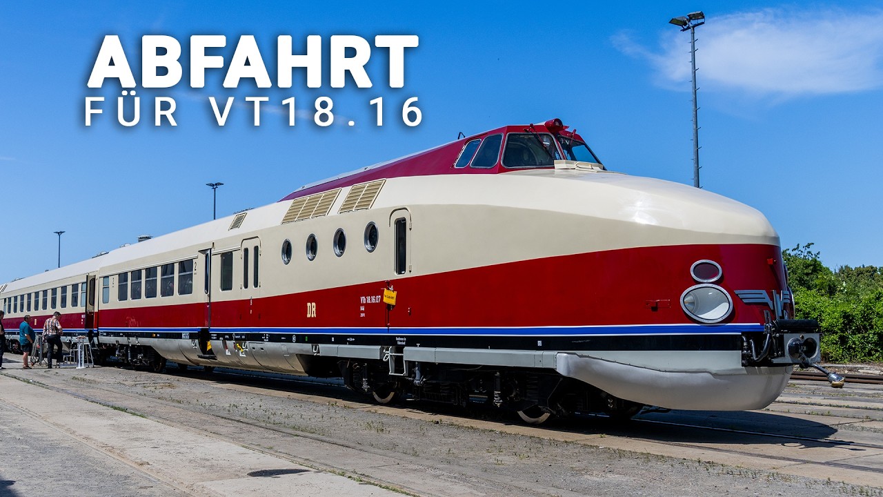 Der SVT Görlitz ist fertig - Tag der offenen Tür bei VIS in Halberstadt mit dem VT18.16