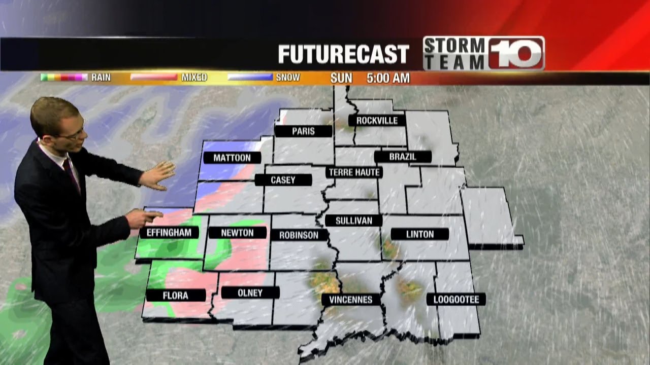 Tracking rain and snow to wrap up the holiday weekend - YouTube